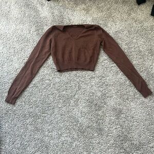 brandy mellvile cropped sweater :) ( worn once)